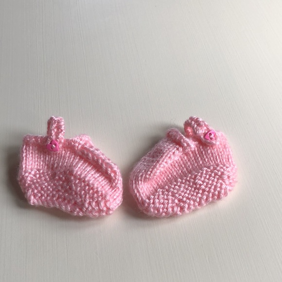 Janie And Jack | Booties + Baby Socks Bundle | 0-3 - Picture 10 of 15